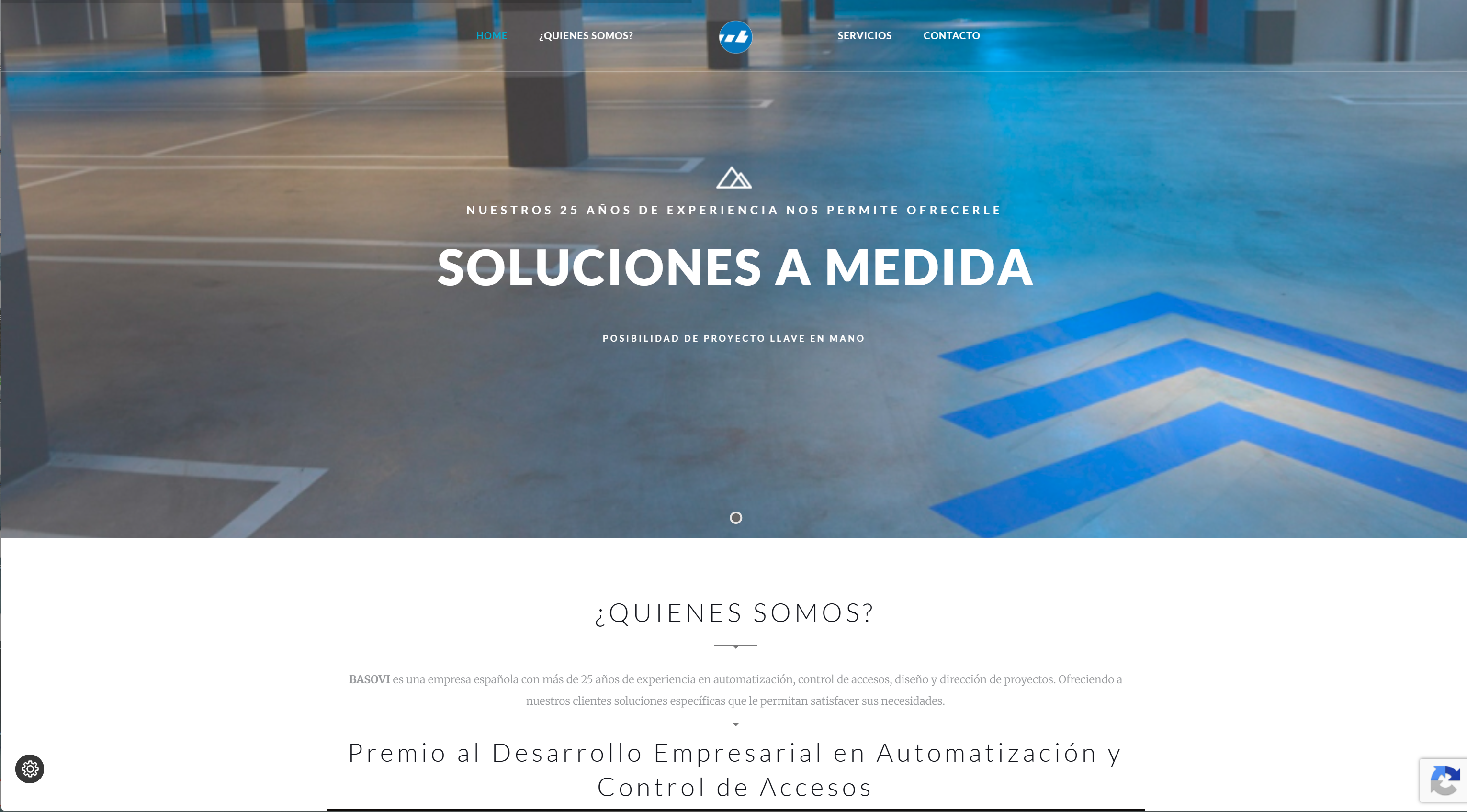 Sitio Web Basovi Empreser S.L.